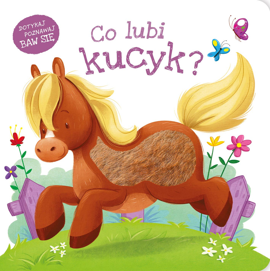 Boardbook sensoryczny, co lubi kucyk?