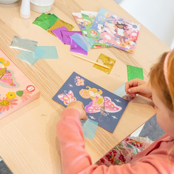 Tiger Tribe Zestaw Artystyczny z Folią - Wróżki 