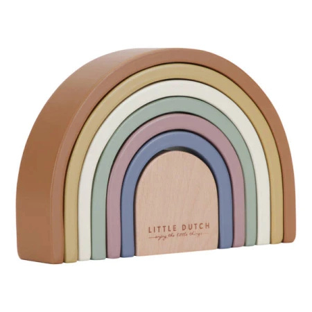 Drewniana tęcza, Vintage - LittleDutch