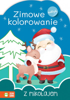 Zimowe kolorowanie z Mikołajem