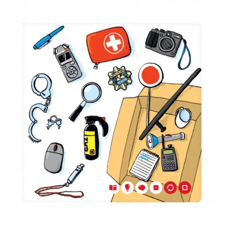 Książeczka zawody - Policjanci - Czytaj z Albikiem