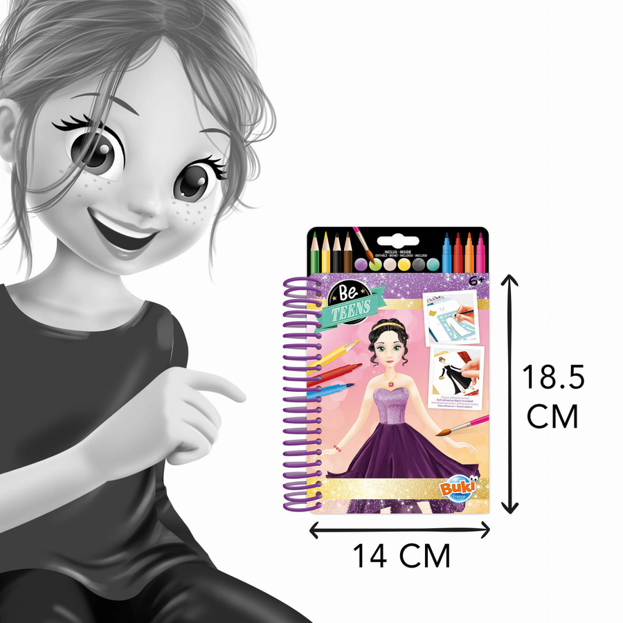 Szkicownik projektowania, stroje wieczorowe