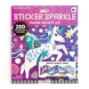 Mudpuppy Zestaw do wyklejania Naklejki holograficzne 200+ szt. z plakatem Magiczne jednroożce 4+
