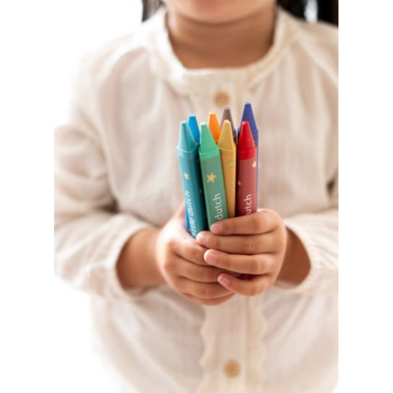 Little Dutch - Kredki woskowe Jim&Friends