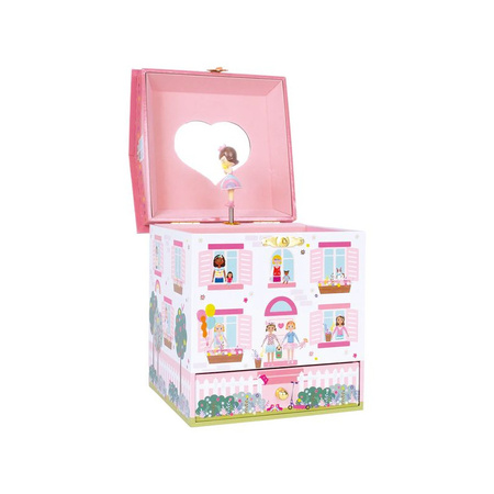 Domek dla Lalek Pozytywka - Szkatułka z Szufladami