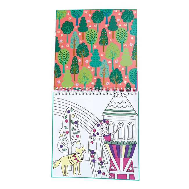 Bajkowy Świat, książeczka do malowania z magicznymi pisakami