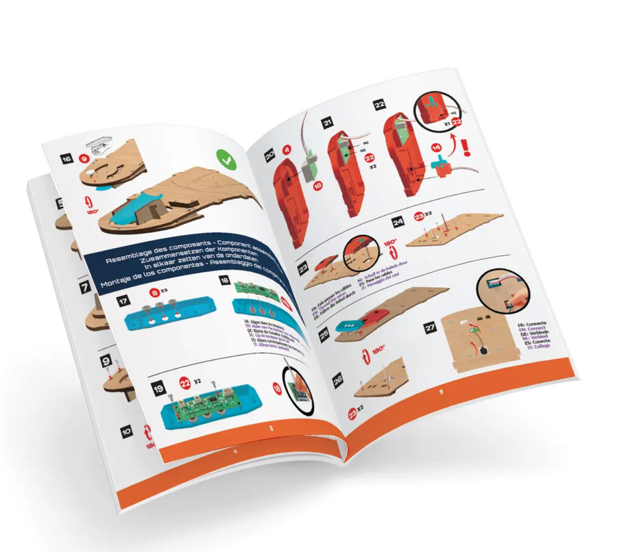 Elektroniczna mini koszykówka z grami