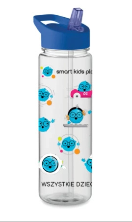 Butelka smartka, niebieska
