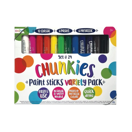 Farba w Kredce 24 szt. - Chunkies Paint Stick