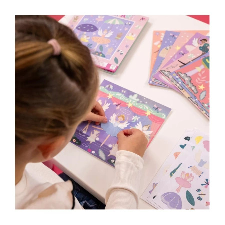 Baletnice Zestaw Pachnących Naklejek z Książeczką