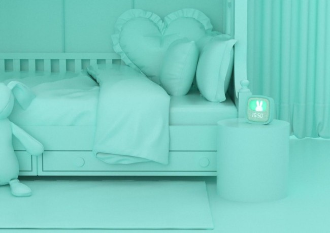 Budzik z lampką Billy (Turkusowy)