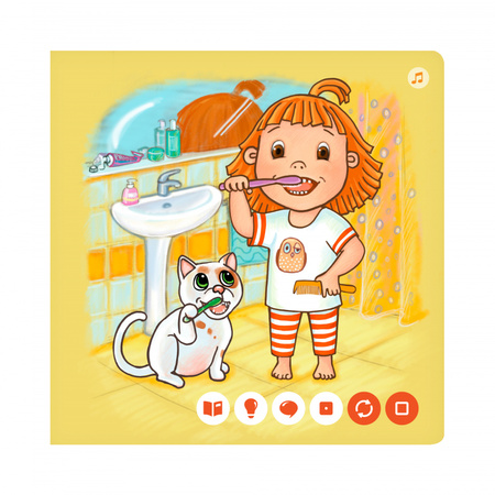 Miniksiążka codzienne czynności - Czytaj z Albikiem