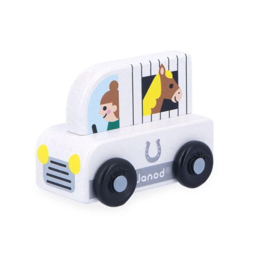Janod Pojazd Koniowóz Wieś Cross Roads 12m+