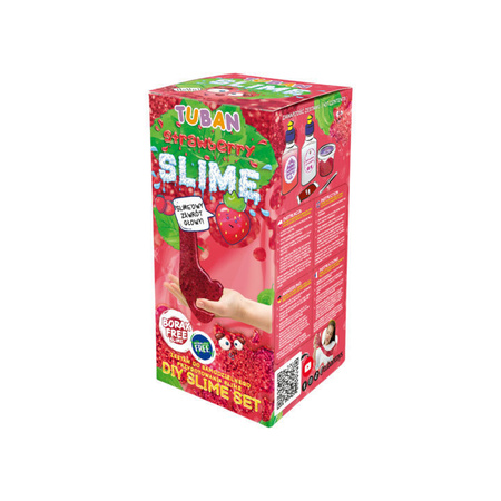  Zestaw Diy Super Slime Truskawka TUBAN 