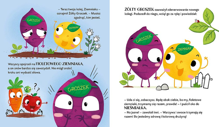 Żółty Groszek. Nieśmiały przyjaciel