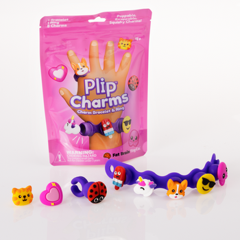 Biżuteria Plip Charms. Zestaw Fioletowy.