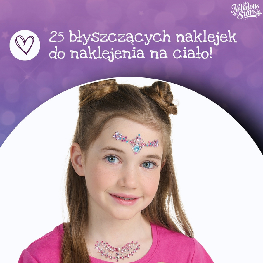 Kryształowe tatuaże samoprzylepne,