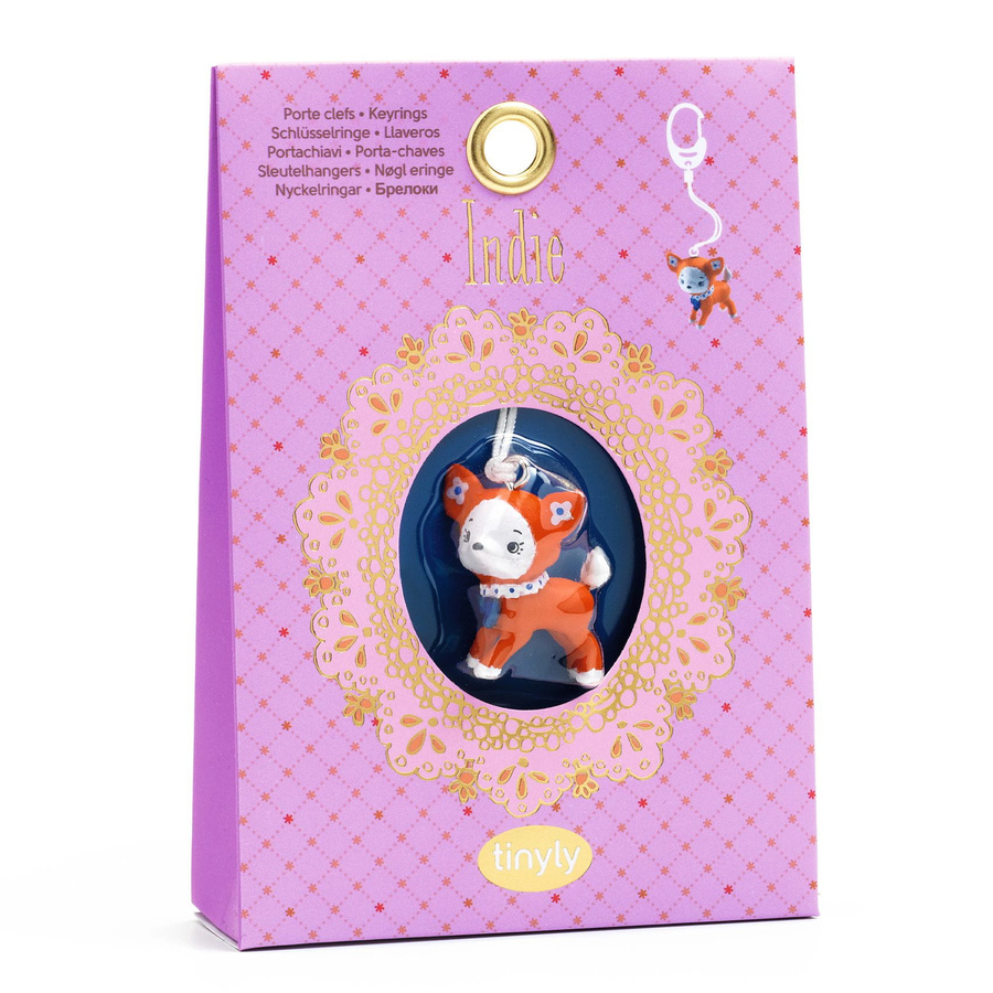 Breloczek do kluczy TINYLY LISEK INDIE