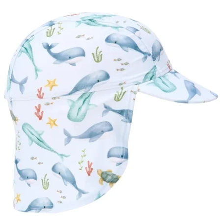 Little Dutch Czapeczka kąpielowa przeciwsłoneczna Ocean - rozm. 2