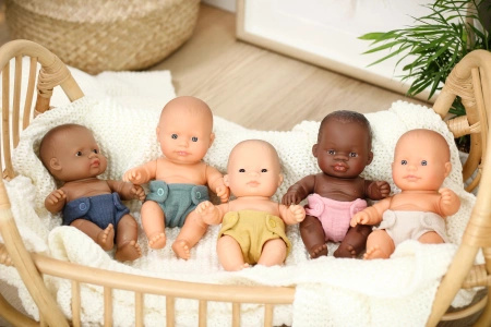 Lalka dziewczynka Azjatka 21cm Miniland Baby