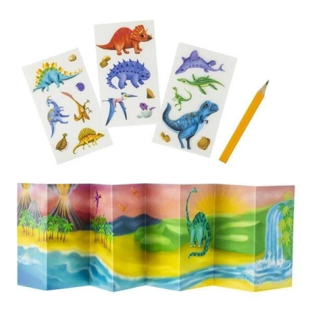 Tiger Tribe Zestaw z Folią Transferową - Dinozaury