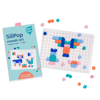 SILIPOP WHITE – KREATYWNA GRA MOZAIKOWA POP-ON