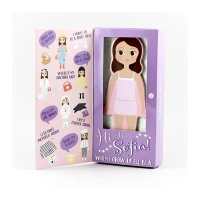 LALKA SOFIA KREATYWNY ZESTAW MAGNETYCZNY