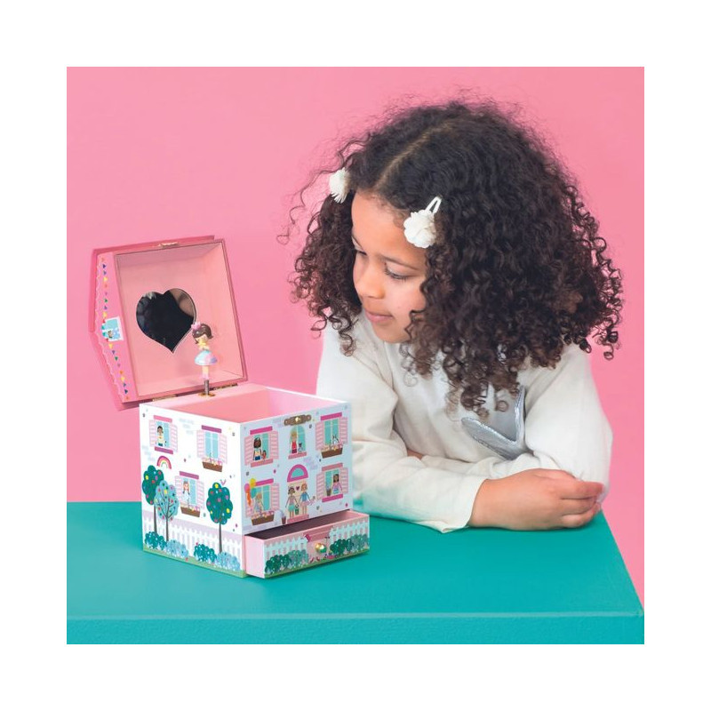 Domek dla Lalek Pozytywka -  Szkatułka z Szufladami