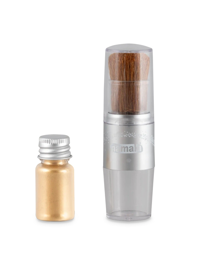 Pędzel brokatowy - Złoty