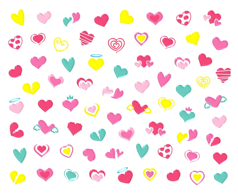 Naklejki na paznokcie i błyszczący pierścionek