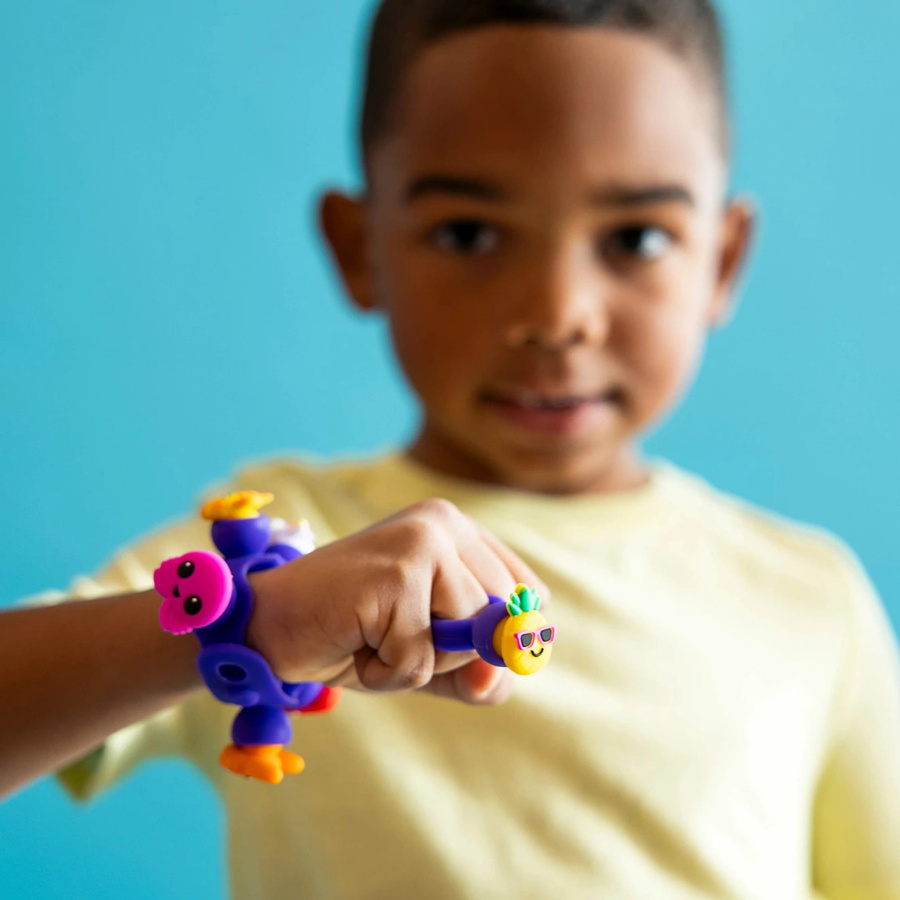 Biżuteria Plip Charms. Zestaw Fioletowy.