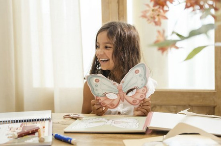 Little Dutch Kreatywny zeszyt z nożyczkami Rosa & Friends