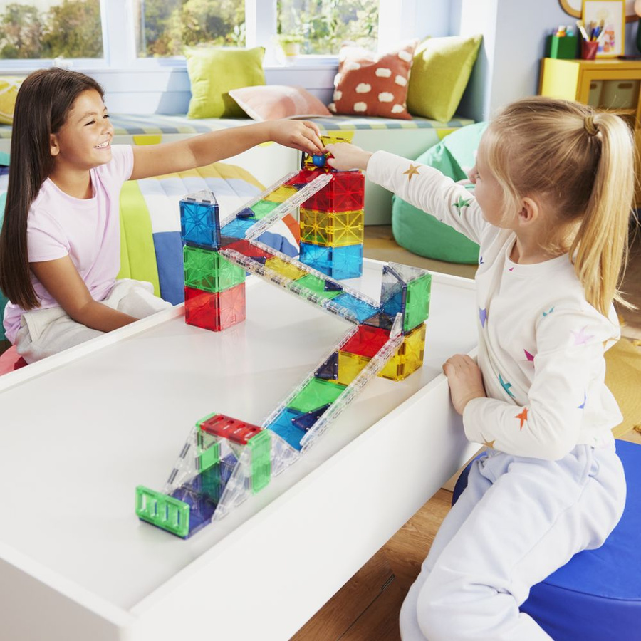 MAGNA-TILES® Klocki Magnetyczne Rail Racers XL 90 el