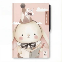KidBook - Pink - Rabbit