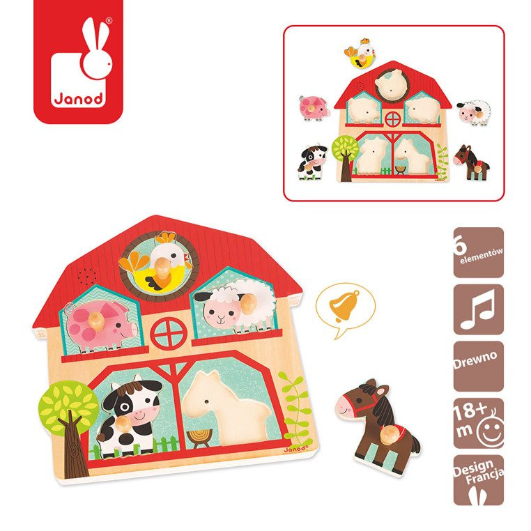 Mieszkańcy farmy, puzzle muzyczne