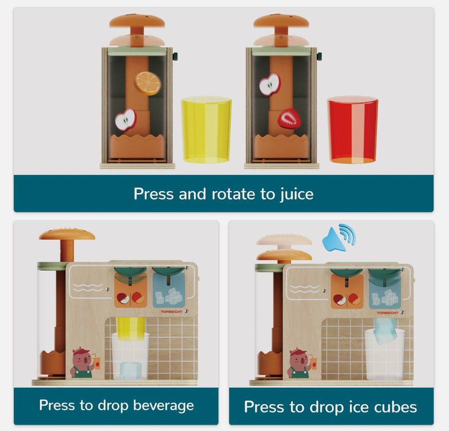 Zabawka edukacyjna Wyciskarka do soków 36m+, Topbright