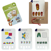 WiemTo Zestaw Startowy dla dzieci 4+. Pudełko WiemTo i 1 Zestaw Kart