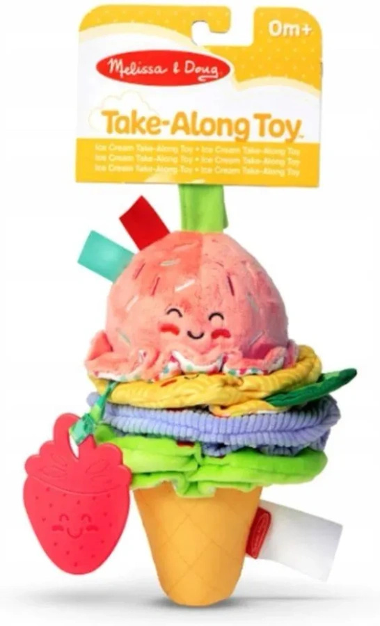 ABZabawka pluszowa dla dziecka LODY