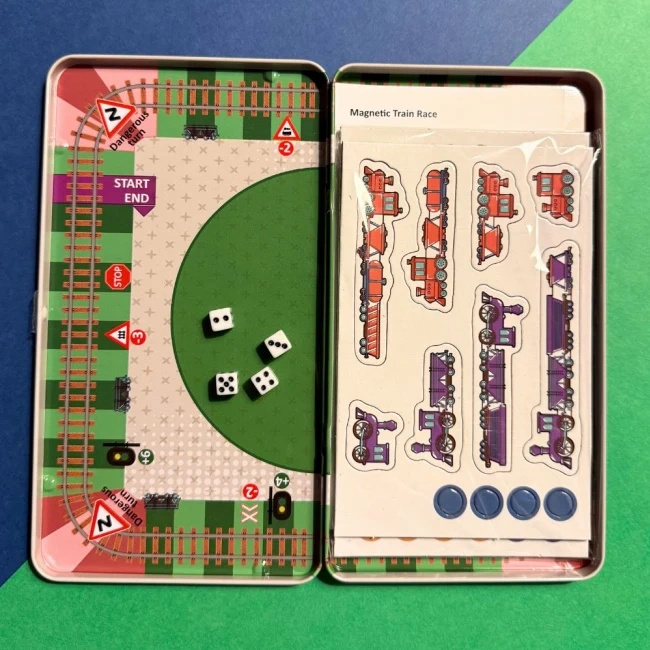 Podróżna gra magnetyczna The Purple Cow - Wyścig