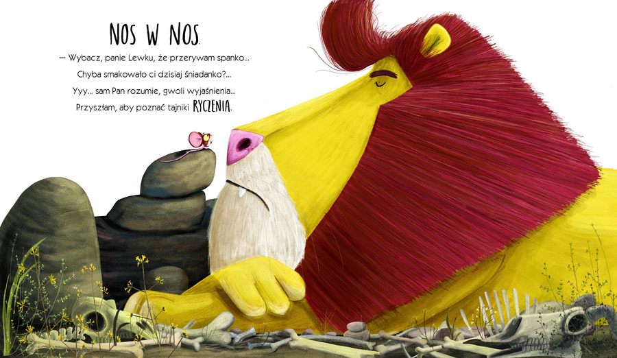 Mysz, która chciała być lwem