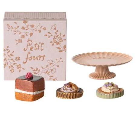  Akcesoria dla lalek, Cakes and cakestand, Mini