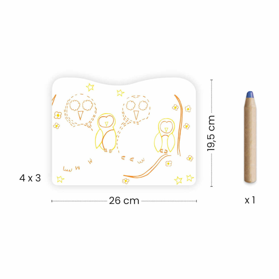 Magiczne kolorowanki - LEŚNE RODZINKI