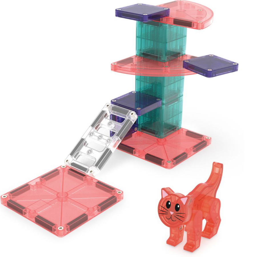 MAGNA-TILES® Klocki Magnetyczne Cat Tree 13 el.