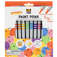 Tiger Tribe Dwustronne Markery Permanentne