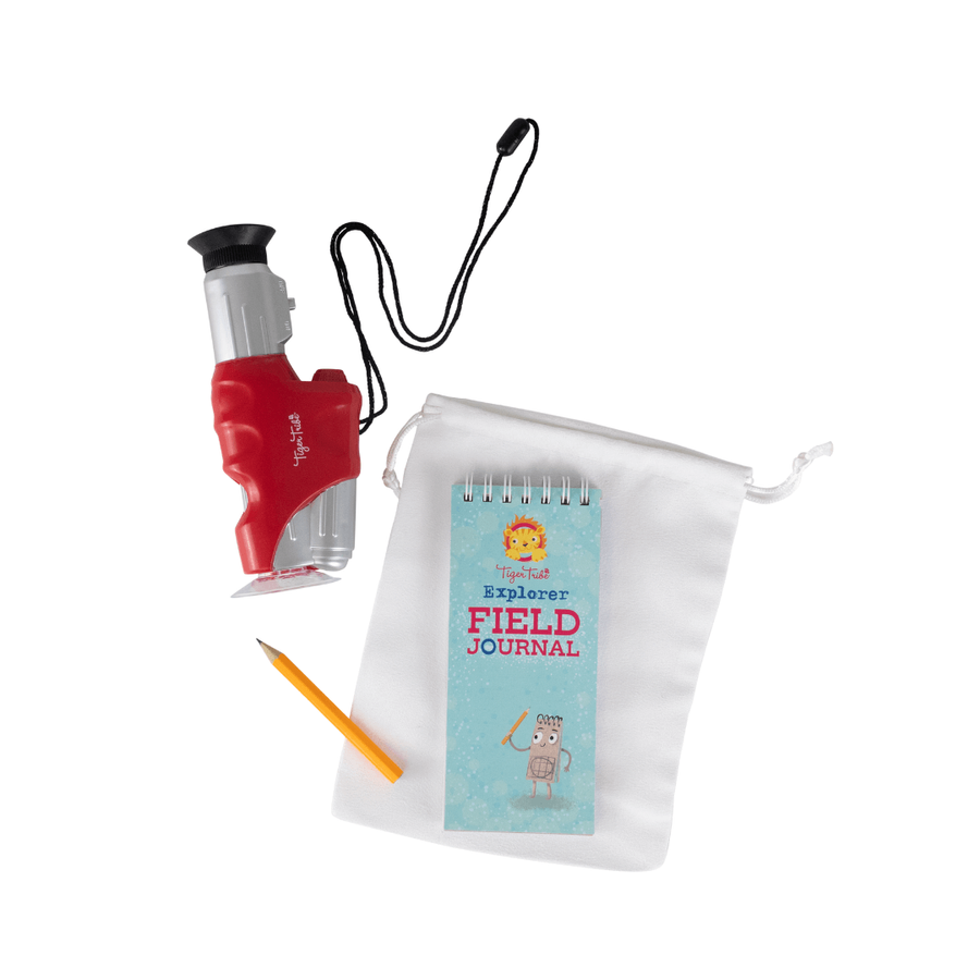 Tiger Tribe Zestaw Małego Odkrywcy - Mikroskop Tiger Tribe 
