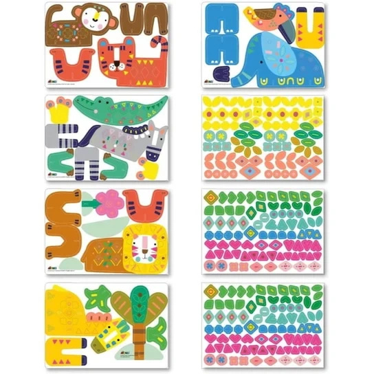 Stick "N" Play - Zwierzta safari