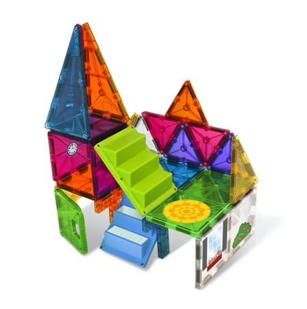 Klocki magnetyczne, house, 28 elementów