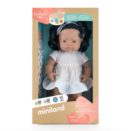 Lalka dziewczynka Latynoska 38 cm