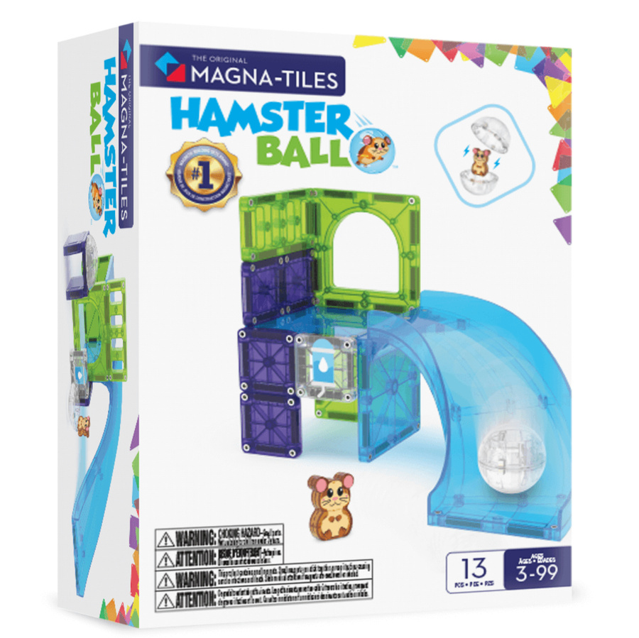 MAGNA-TILES® Klocki Magnetyczne Hamster Ball 13 el.