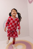 7 PINK CHECKER / SKIRT - 98-104